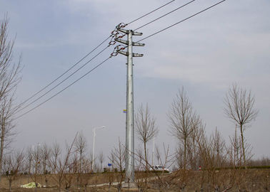 เสาเหล็กชุบสังกะสี 110KV, เสาส่งกำลังสูงเสาเดียว