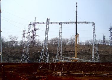 โครงสร้างเหล็กพลังน้ำ 110KV โครงสร้างสถานีไฟฟ้าพลังน้ำพลังน้ำ