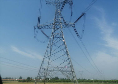 220KV ASTM A572 เสาไฟฟ้าเชิงมุม Powerline