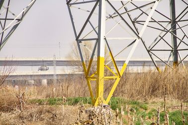 Mild Steel ASTM A36 230KV Angle Steel Tower สำหรับสายส่งไฟฟ้า