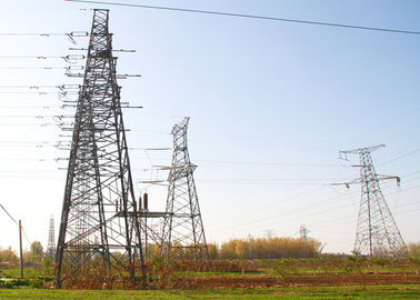 Angle Steel Lattice 220kv ระบบส่งกำลังเสาเหล็ก