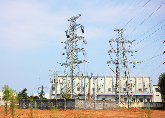 ASTM A36 S235JR เสาส่งไฟฟ้าแรงสูง